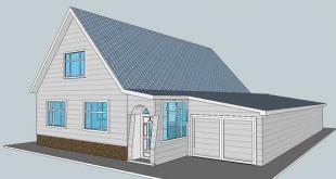 Как делать проекты в SketchUp — советы от профессионала Sketchup проекты домов из газобетона